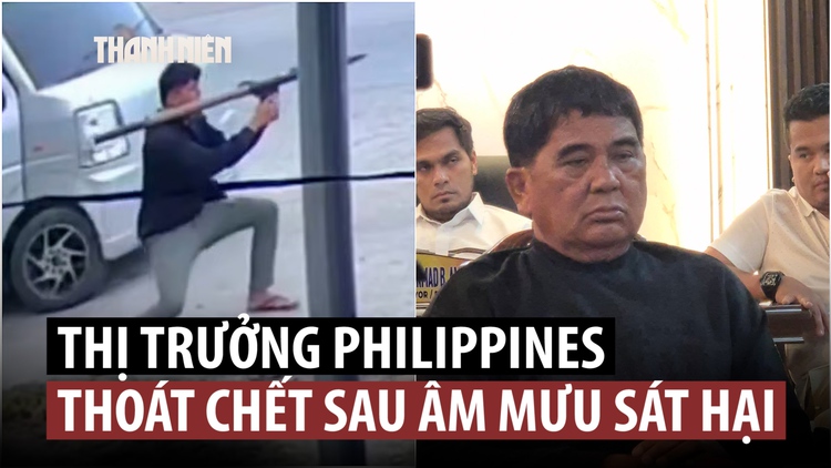 Thị trưởng Philippines thoát chết dù đạn B40 bắn trúng xe