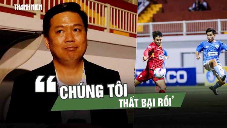 Cựu vương mất vé vào VCK, HLV Phạm Thái Vinh: ‘Chúng tôi thất bại rồi’