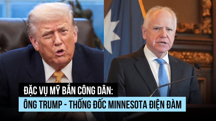 Điện đàm với thống đốc Minnesota, ông Trump có xuống thang?