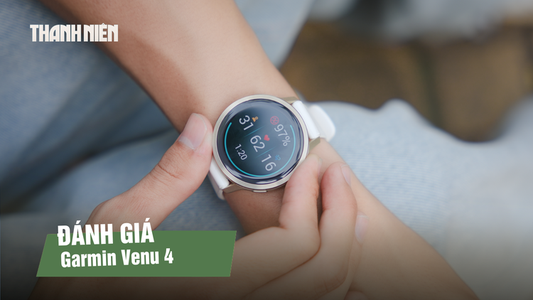 Garmin Venu 4: Thiết kế gọn nhẹ, màn hình 2.000 nits, hơn 80 chế độ tập luyện