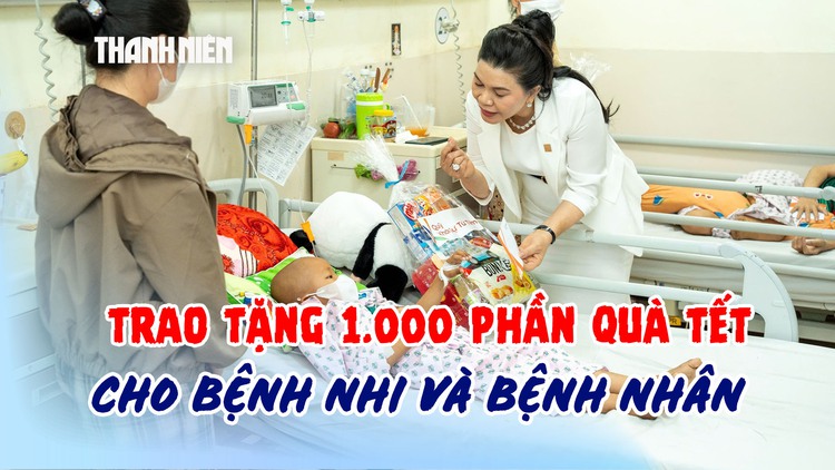 Trao tặng 1.000 phần quà tết cho bệnh nhi và bệnh nhân có hoàn cảnh khó khăn