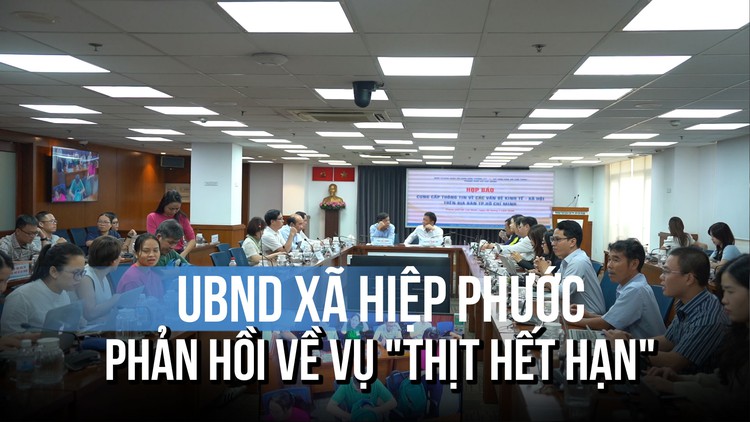 UBND xã Hiệp Phước phản hồi về vụ 'thịt hết hạn' trong suất ăn bán trú