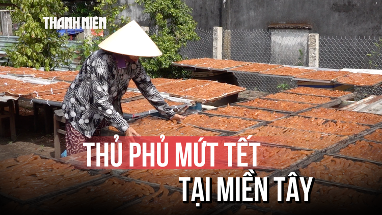 Giữ vị ngọt ngày xuân: Làng nghề mứt Vĩnh Long tất bật vào mùa tết