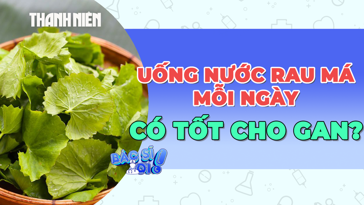 Uống rau má thường xuyên liệu có tốt cho gan?