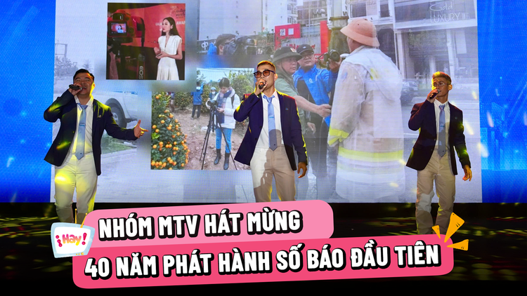 Nhóm MTV hát 'Thanh Niên Ca' mừng sinh nhật 40 năm Báo Thanh Niên