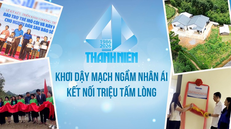 40 năm Báo Thanh Niên: Khơi dậy mạch ngầm nhân ái, kết nối triệu tấm lòng