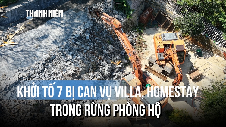 Cựu trưởng thôn bị khởi tố tội nhận hối lộ vụ villa, homestay trong rừng phòng hộ