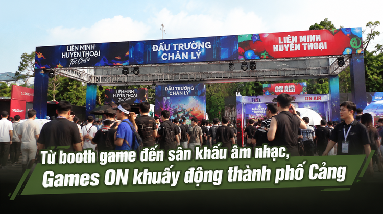 Từ booth game đến sân khấu âm nhạc, Games ON khuấy động thành phố Cảng