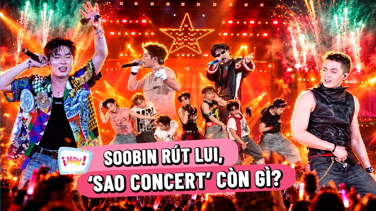 Soobin, Binz rút lui, ‘Sao concert’ còn gì?
