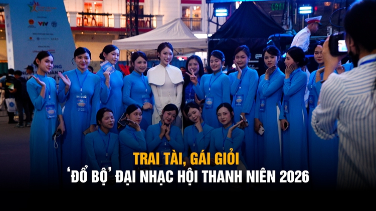 Trai tài, gái giỏi ‘đổ bộ’ Đại nhạc hội thanh niên 2026