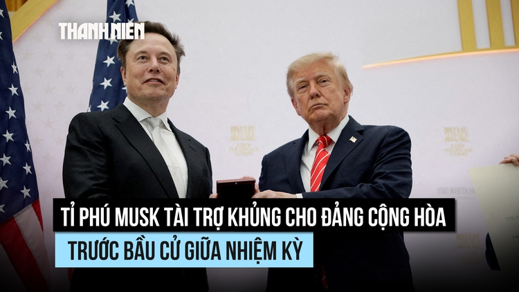 Tỉ phú Musk tài trợ khủng cho đảng Cộng hòa trước bầu cử giữa nhiệm kỳ