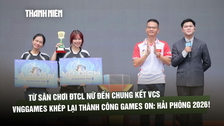 Từ sân chơi ĐTCL nữ đến chung kết VCS, VNGGames khép lại thành công Games ON: Hải Phòng 2026!