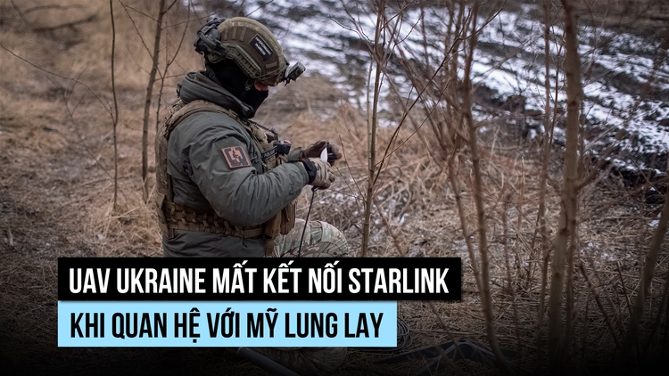UAV Ukraine mất kết nối Starlink: Điều gì đang xảy ra?