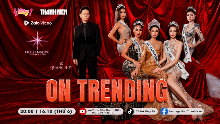 Top 5 Miss Universe Vietnam 2026 'họp nội bộ' tại Báo Thanh Niên
