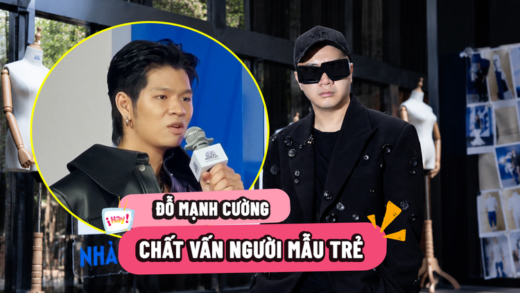 Đỗ Mạnh Cường chất vấn người mẫu trẻ tại sự kiện