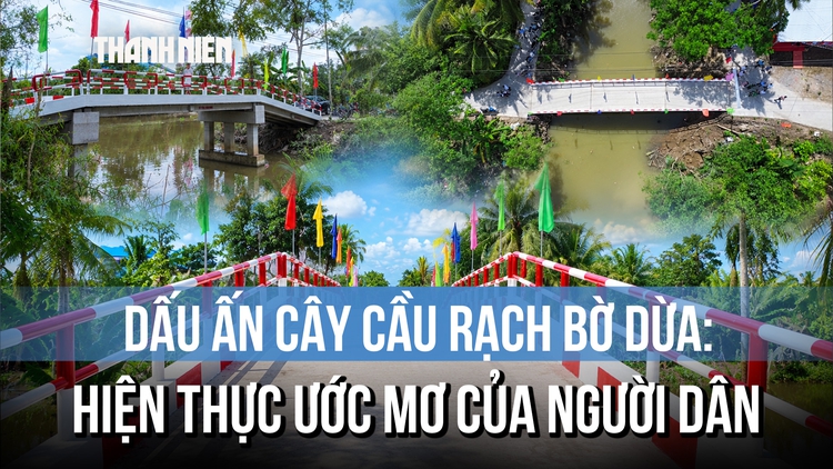 Khánh thành cầu Rạch Bờ Dừa: Chấm dứt cảnh trượt té, an toàn bước chân đến trường