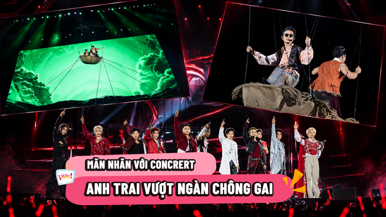 Đại Nghĩa, Hà An Huy đu dây tại Concert 'Anh trai vượt ngàn chông gai 2026'