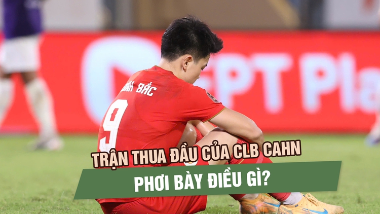CLB Công an Hà Nội mất ngôi đầu V-League: Trận thua derby phơi bày điều gì?