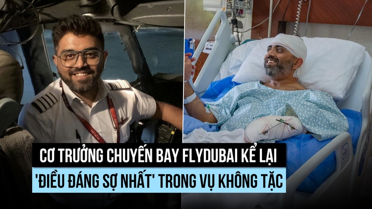 Cơ trưởng chuyến bay Flydubai kể lại 'điều đáng sợ nhất' trong vụ không tặc