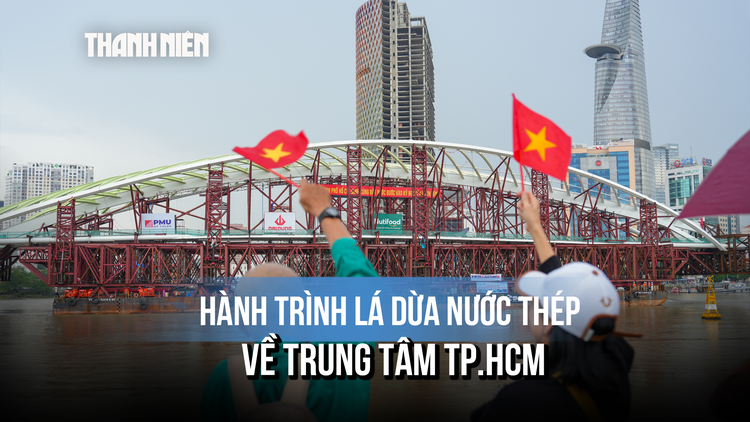 Cầu đi bộ sông Sài Gòn chờ ngày hợp long