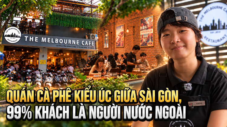 Quán cà phê kiểu Úc giữa Sài Gòn, 99% khách là người nước ngoài