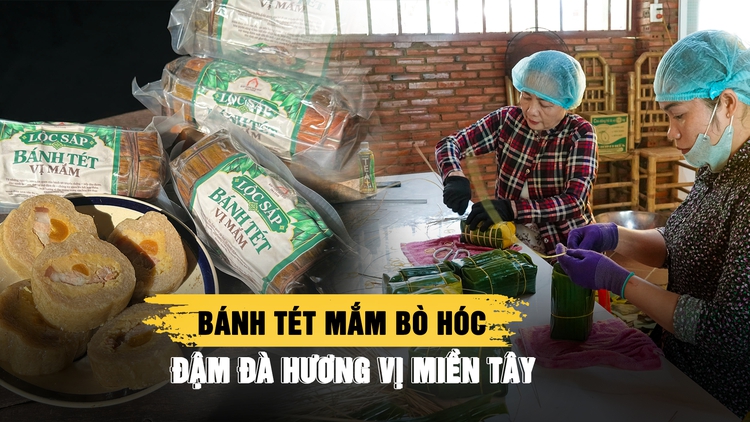 Bánh tét mắm bò hóc: Tưởng không hợp mà lại thành đặc sản miền Tây