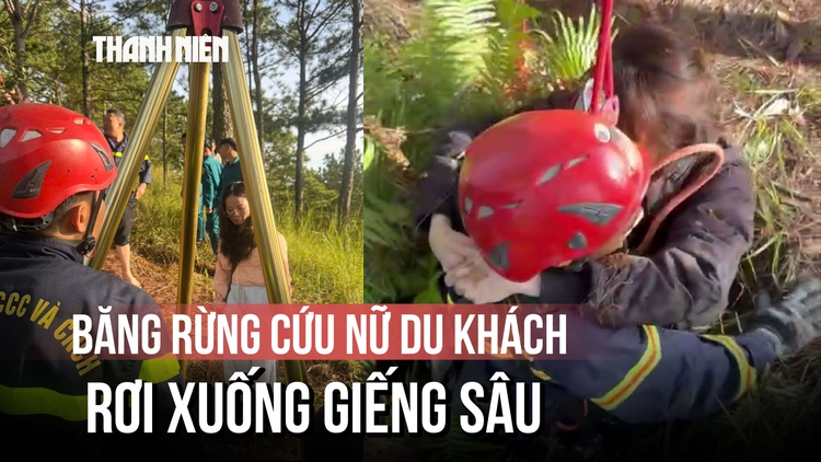 Đi săn mây ở Đà Lạt gặp nạn kinh hoàng: Băng rừng giải cứu nữ du khách lọt giếng sâu 20 mét