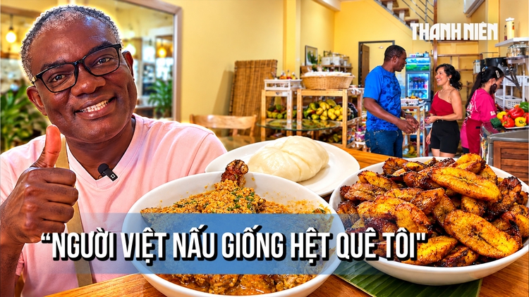 Từng 'lẻn vào bếp' học nấu món Nigeria, chị chủ Việt mở quán món Phi Châu ở TP.HCM