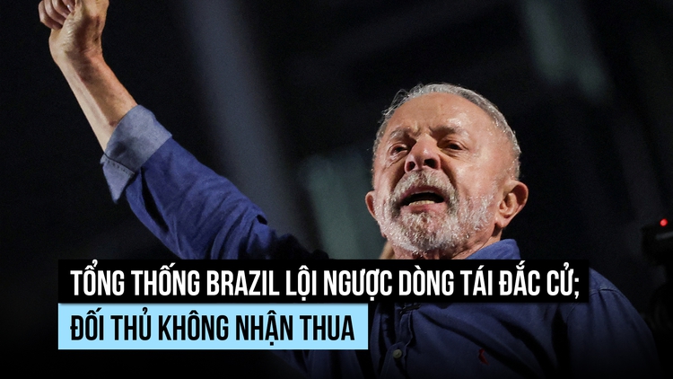 Tổng thống Brazil lội ngược dòng tái đắc cử; đối thủ không nhận thua