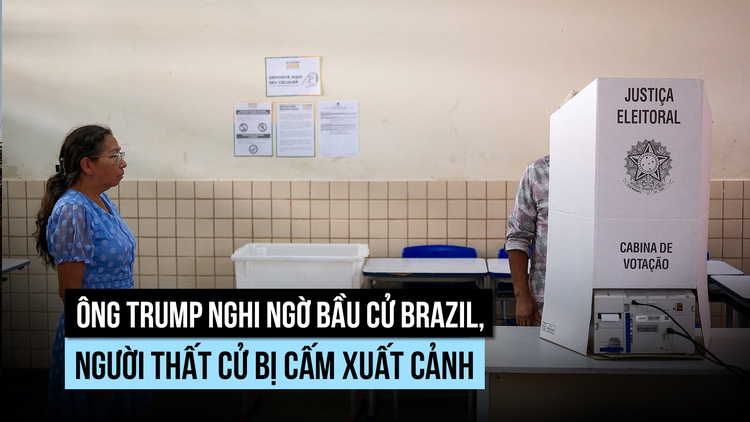 Ông Trump nghi ngờ kết quả bầu cử Brazil, người thất cử bị cấm xuất cảnh