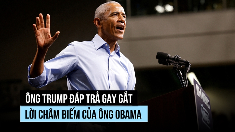 Ông Trump nói gì về lời chỉ trích từ ông Obama?