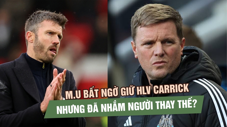 Manchester United bất ngờ giữ HLV Carrick, nhưng đã nhắm người thay thế?