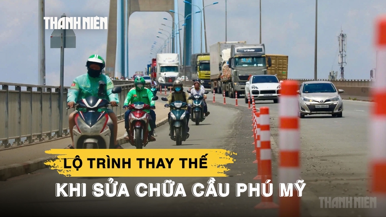 Cầu Phú Mỹ bắt đầu sửa chữa: Tài xế cần lưu ý lộ trình thay thế