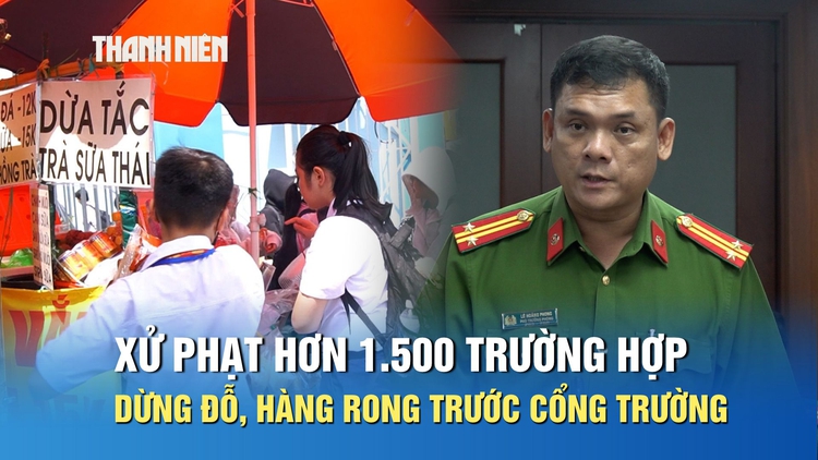 Công an TP.HCM: Hơn 1.500 trường hợp bị xử phạt vì dừng, đỗ trước cổng trường 