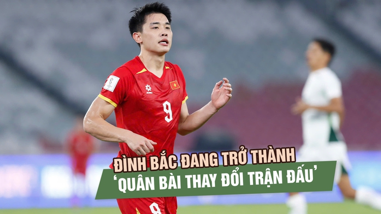 Đình Bắc đang trở thành ‘quân bài thay đổi trận đấu’ của HLV Kim Sang-sik?