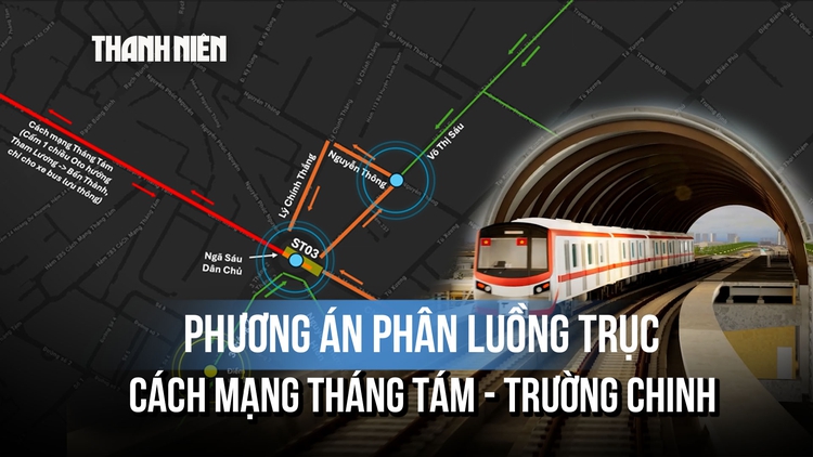 Thi công Metro số 2: Hàng loạt đoạn đường huyết mạch ở TP.HCM đổi hướng lưu thông