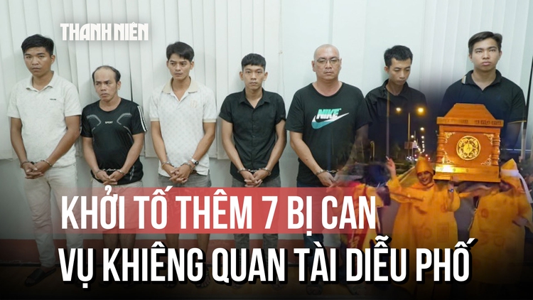 Khởi tố thêm 7 bị can vụ khiêng quan tài diễu phố trong tiệc sinh nhật ở Cần Thơ
