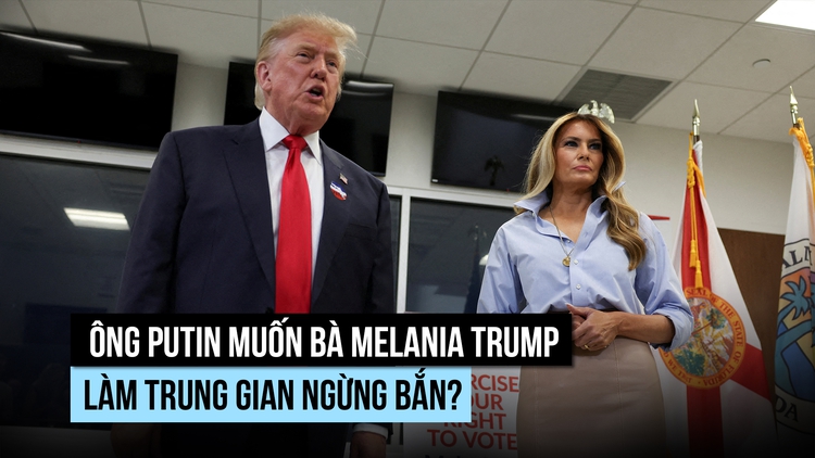 Cố vấn của bà Melania Trump hé lộ thông tin về nỗ lực trung gian ngừng bắn ở Ukraine