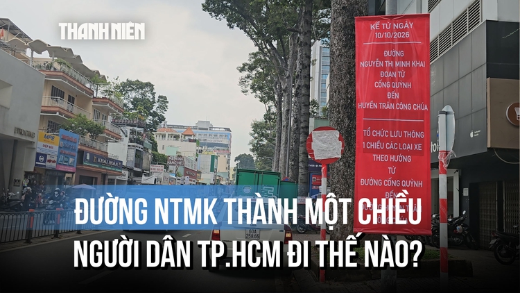 Đường Nguyễn Thị Minh Khai thành một chiều từ 10.10, người dân TP.HCM đi thế nào?