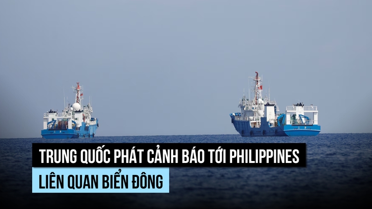 Trung Quốc cảnh báo Philippines sau diễn biến ở Biển Đông
