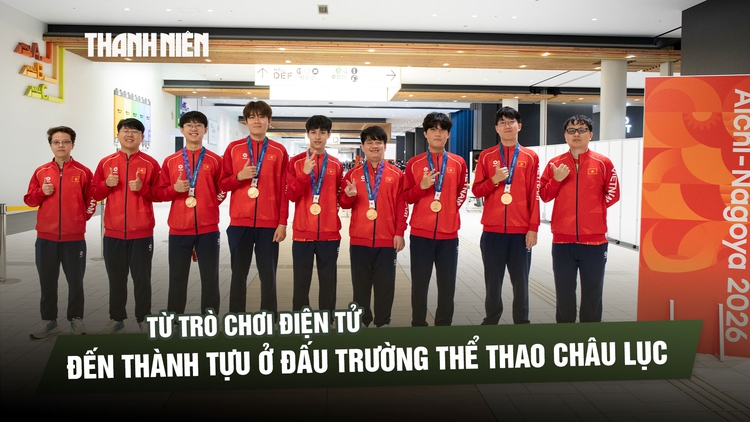 Từ trò chơi điện tử đến thành tựu ở đấu trường thể thao châu lục