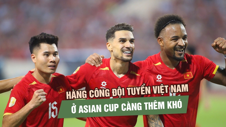 Thêm Hoàng Hên chấn thương, hàng công đội tuyển Việt Nam ở Asian Cup càng thêm khó