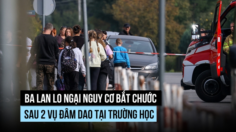 Ba Lan lo ngại nguy cơ bắt chước sau 2 vụ đâm dao tại trường học