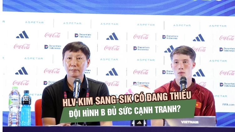 Tại Asian Cup, HLV Kim Sang-sik cần xây dựng đội hình dự bị có chiều sâu hơn?