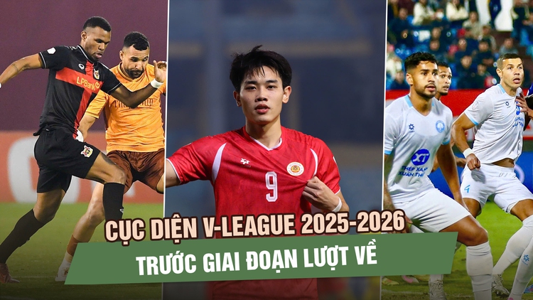 Cục diện V-League trước giai đoạn lượt về: Nam Định hết cơ hội vô địch, nhóm dưới chưa buông xuôi