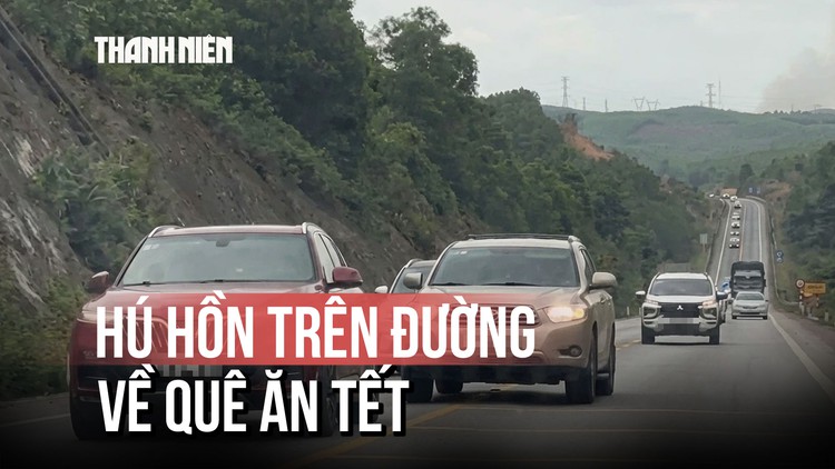 Lấn làn, vượt ẩu trên cao tốc Cam Lộ - La Sơn