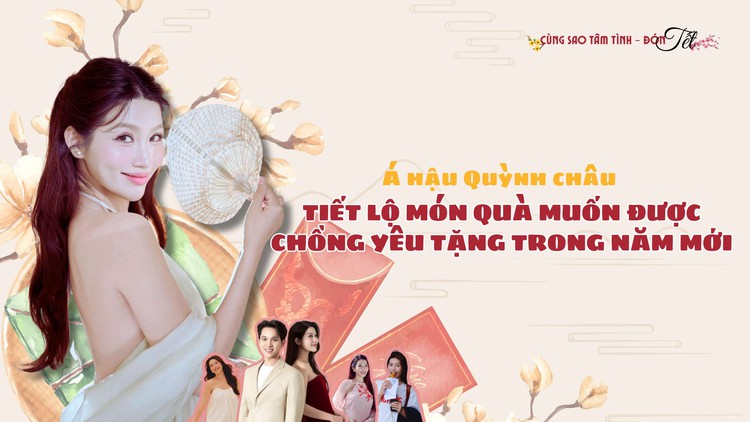 Á hậu Quỳnh Châu săn ‘ngựa vàng’, hé lộ kế hoạch đón tết với chồng doanh nhân