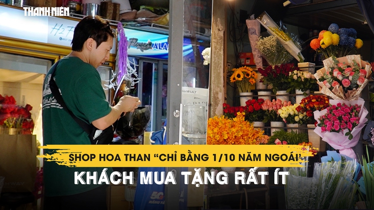 Valentine trùng 27 tết: Shop hoa than 'chỉ bằng 1/10 năm ngoái', khách mua tặng rất ít