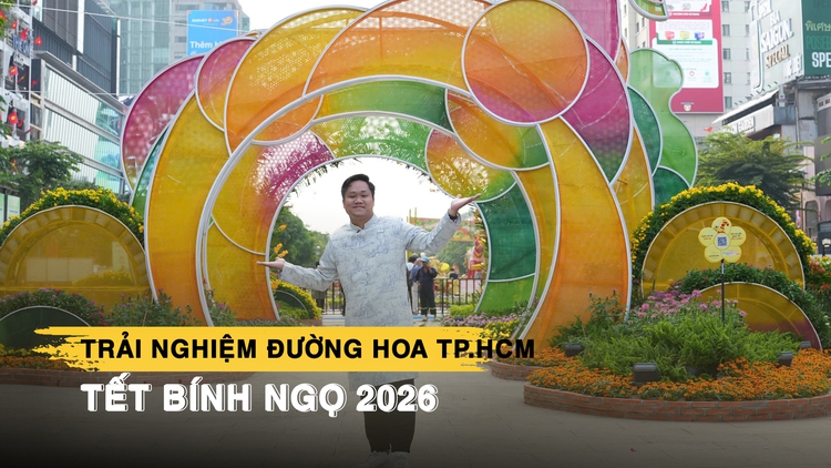 Trải nghiệm đường hoa Nguyễn Huệ Tết Bính Ngọ 2026: Dấu ấn siêu đô thị sau sáp nhập