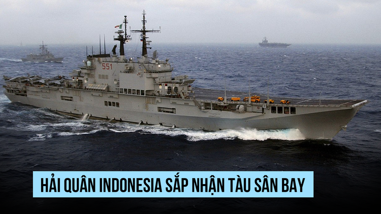 Hải quân Indonesia sắp có tàu sân bay loại gì?